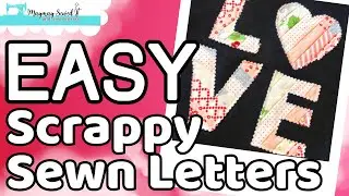 Turning Scraps into a CUTE Letters you can add to ANYTHING!  Can't wait to ear this!