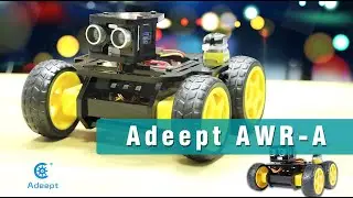 Adeept AWR-A Smart Robot Car Kit for Arduino, RC Car