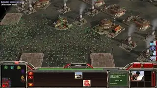 Command & Conquer Generals Zero Hour - China Tank 1 vs 7 China Tanks Generals (CompStomp) 20K GOLD