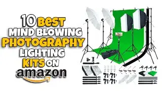 ✅Top 10 Best photography lighting kits on Amazon 2025 🔥 Studio & Portrait Must-Haves!