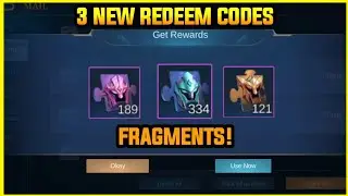 3 NEW FRAGMENTS CODES! HURRY AND REDEEM NOW | MOBILE LEGENDS 2020