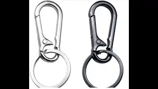 2 Pcs Keychain Clip Key Ring,Metal Carabiner https://amzn.to/419L4EU