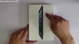 Apple iPad Mini Schwarz 16GB Unboxing German, Deutsch [Full HD]