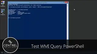 Test WMI Query PowerShell