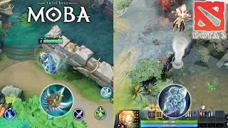 AutoChess Moba vs Dota 2 Items Comparison