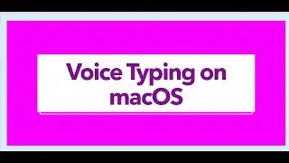 Type with Your Voice on Mac (It's Easy!)  
