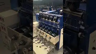 Stainless steel cleaning ball scourer produce , mesh scourer machine . Manufacturer