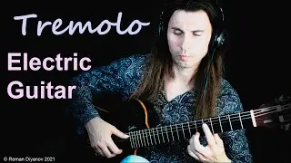 Try tremolo with electric guitar / Julio Sagreras Etude №4  /
