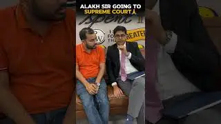 Alakh sir going to Supreme Court 🙏 #Shorts #NEETResults2024