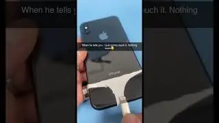 How to tease your iPhone #howtobasic #iphoneteaser #satisfying