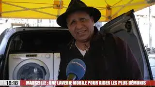 Marseille : une laverie mobile pour aider les plus démunis
