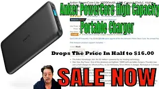 Anker PowerCore High Capacity Portable Charger - Top Pick - 50% OFF Now !!