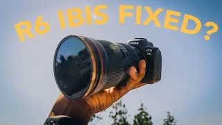 DID CANON FINALLY FIX THE IBIS FOR THE R6?! Firmware Update 1.6.0