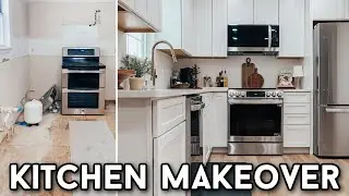 EXTREME KITCHEN MAKEOVER | SMALL KITCHEN DESIGN & DECORATING IDEAS | COMPLETE KITCHEN RENOVATION