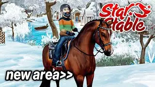 Star Stable - The Winter Village & NEW Non-Star Rider Area!