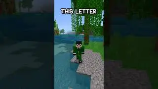 minecraft , but i can't spell the letter E