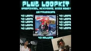 (royalty free) PLUG SAMPLE PACK 2023 / 40 PLUG LOOPS🔌💙 [Old MexikoDro, StoopidXool, Diego Money]