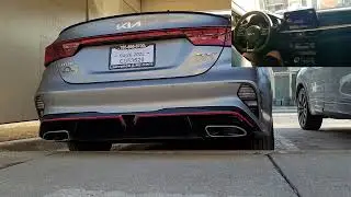 KIA Forte GT Cold Start Stock Exhaust (2022)