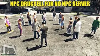 FIVEM NPC DRUG SELL SCRIPT FOR NO NPC SERVER | ESX/QBCORE FRAMEWORK
