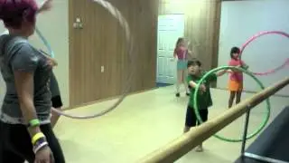 what we do in kids hoop class