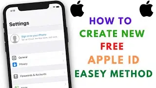 How To Create Free Apple ID On Iphone Easy Method 2021