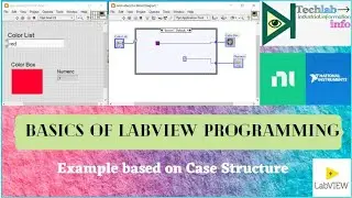 LabVIEW Tutorial | Example based on Case Structure | Technology of LabVIEW and Automation
