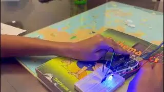Blinking led using the Push button.  #arduinoproject #arduinoide