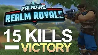 Paladins Realm Royale 15 Kill Victory! (Paladins Battlegrounds)