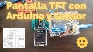 Pantalla TFT con Arduino y sensor BMP180: conexión, código y funcionamiento ST7735