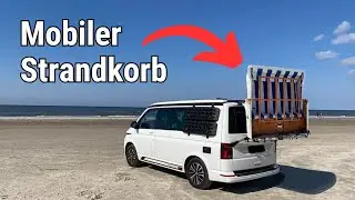 🤩 Genialer Campingstuhl auf Rädern für den VW California 🚐