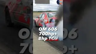 Mercedes OM606 700HP+ 8HP i rekordowy przejazd na 1/4 MILI