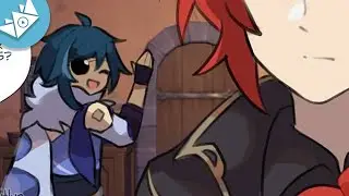 Still Brothers | Genshin Impact Comic Dub | CrownieShorts