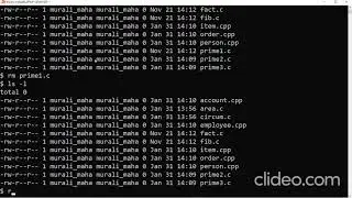 Linux rm command: remove files.