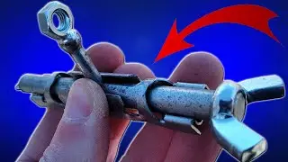 WHAT I DID from a regular DOOR LATCH