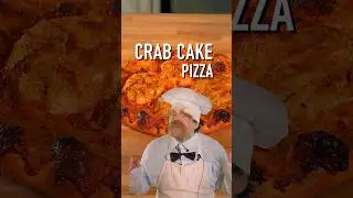 Crab Cake Pizza 🍕 w/ Swedish Chef #shorts