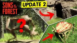 Rain Collector, HUGE New Cave, Endgame Boss & MORE! Sons of the Forest Update 2