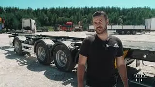 Обзор полуприцепа-контейнеровоза GuteWolf