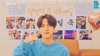 Cada momento junto a ti es hermoso HAPPY BIRTHDAY JIN 💜🎉✨💐🎆 #jinday #bts