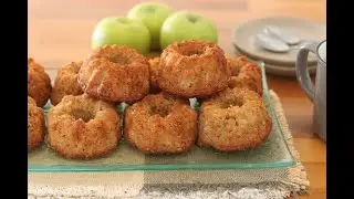 מאפינס תפוחים ושיבולת שועל מופחת סוכר