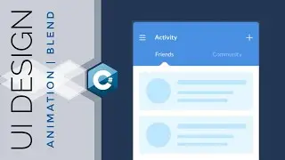 WPF Tutorial : XAML UI design in Visual studio blend 2019 | News Feed Animation | C# WPF