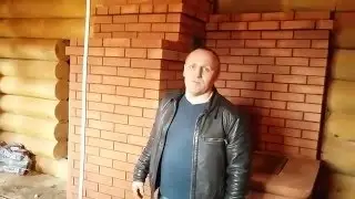 Отопительная печь с русской печью