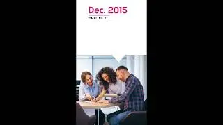 After Effects Template - Company Timeline Vertical Videohive