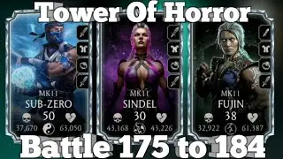 Tower Of Horror 175 to 184 | MK Mobile Tower Of Horror 2024