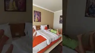 Обзор номера с видом на главный бассейн Parrotel lagoon resort 5*. Египет Шарм-эль-Шейх