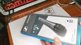 SENNHEISER E 835 распаковка, тест, сравнение