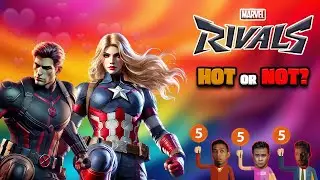 WE USED AI TO GENDER SWAP ALL MARVEL RIVAL CHARACTERS (Part 1) - Hot or Not