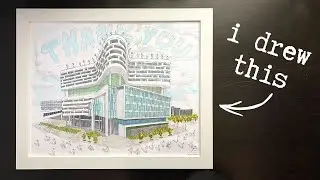 I drew a hospital...