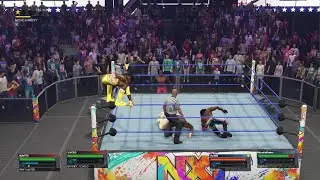 WWE 2K23 Online 2V2 Tag Team Elimination Match VS Team With Nonreversible MOVES !!