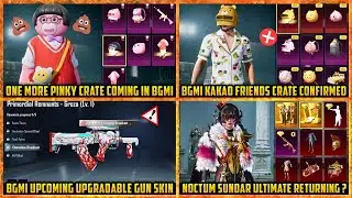 🔴 Upcoming PINKY CRATES in BGMI | Returning Ultimate Sets | Kakao Friends Crate Coming in BGMI