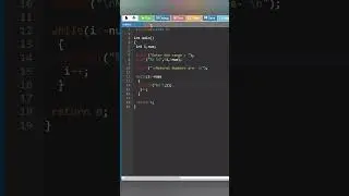C program to print all natural numbers between two points !! #reels #shorts  #trending #viral#video